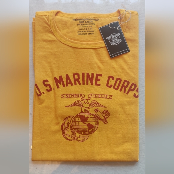The Real McCoy's U.S. Marine Corps Summer tee - Picture 12 of 16